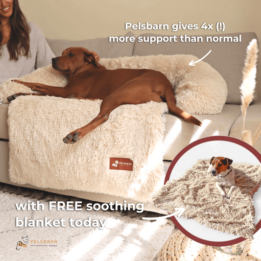 Original Pelsbarn Bed + FREE calming blanket