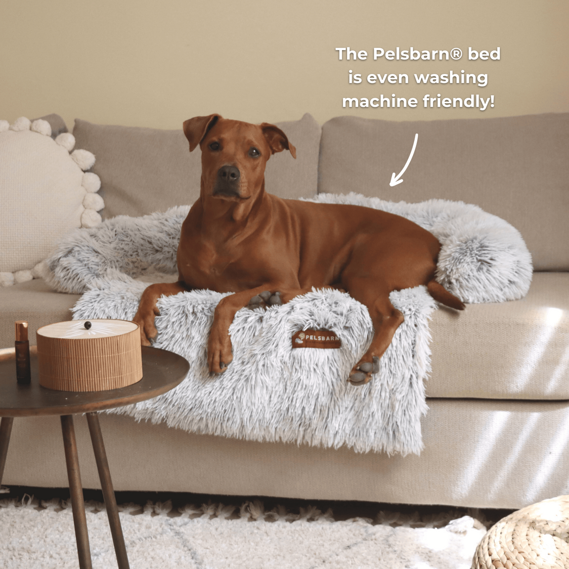 Original Pelsbarn Bed + FREE calming blanket