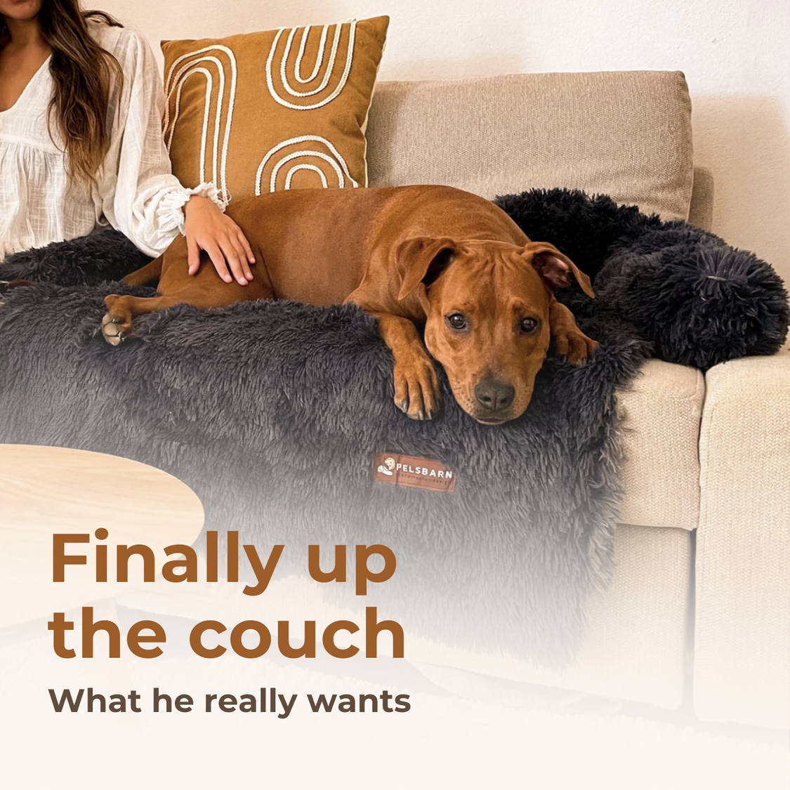 Original Pelsbarn Bed + FREE calming blanket