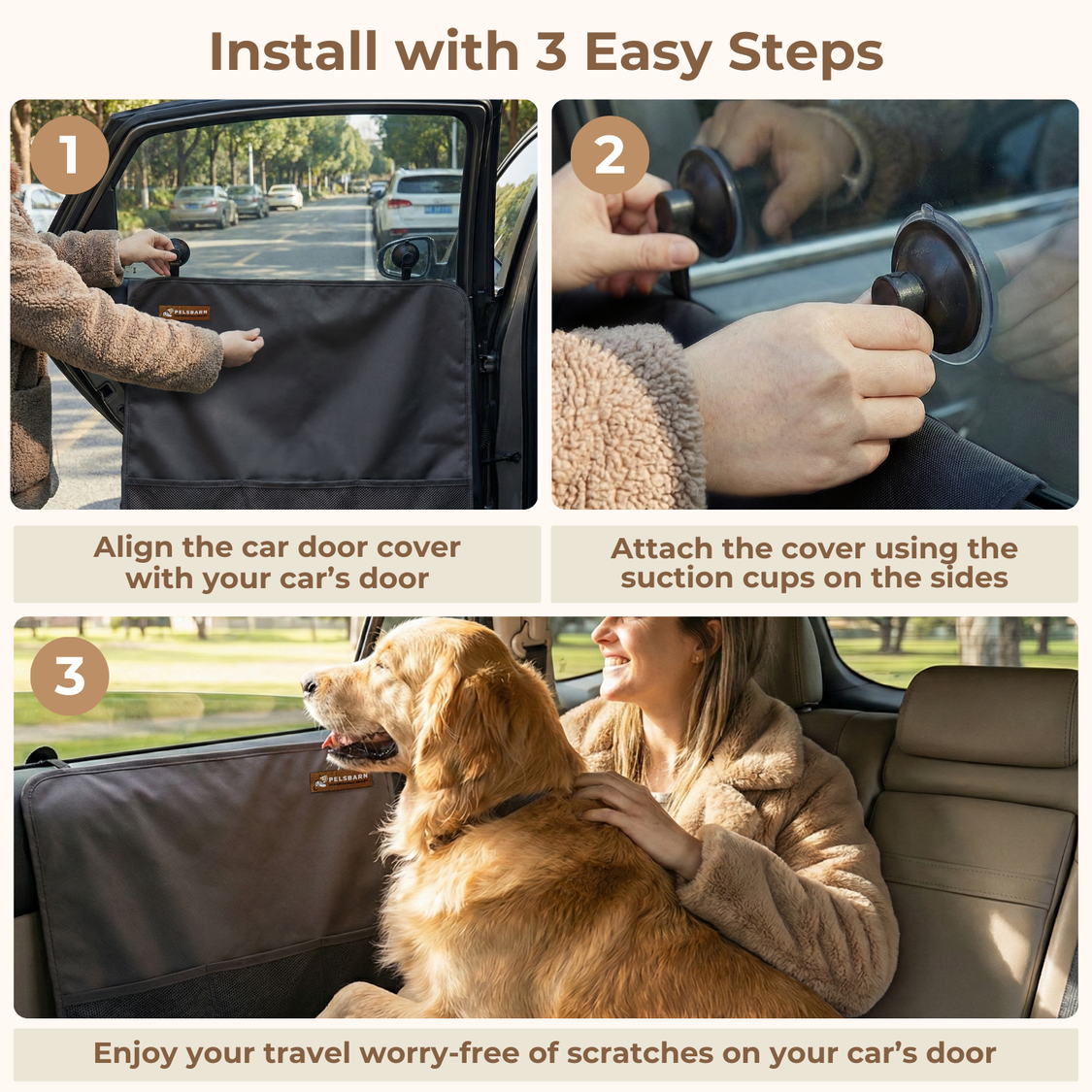 Pelsbarn Dog Side Door Protector