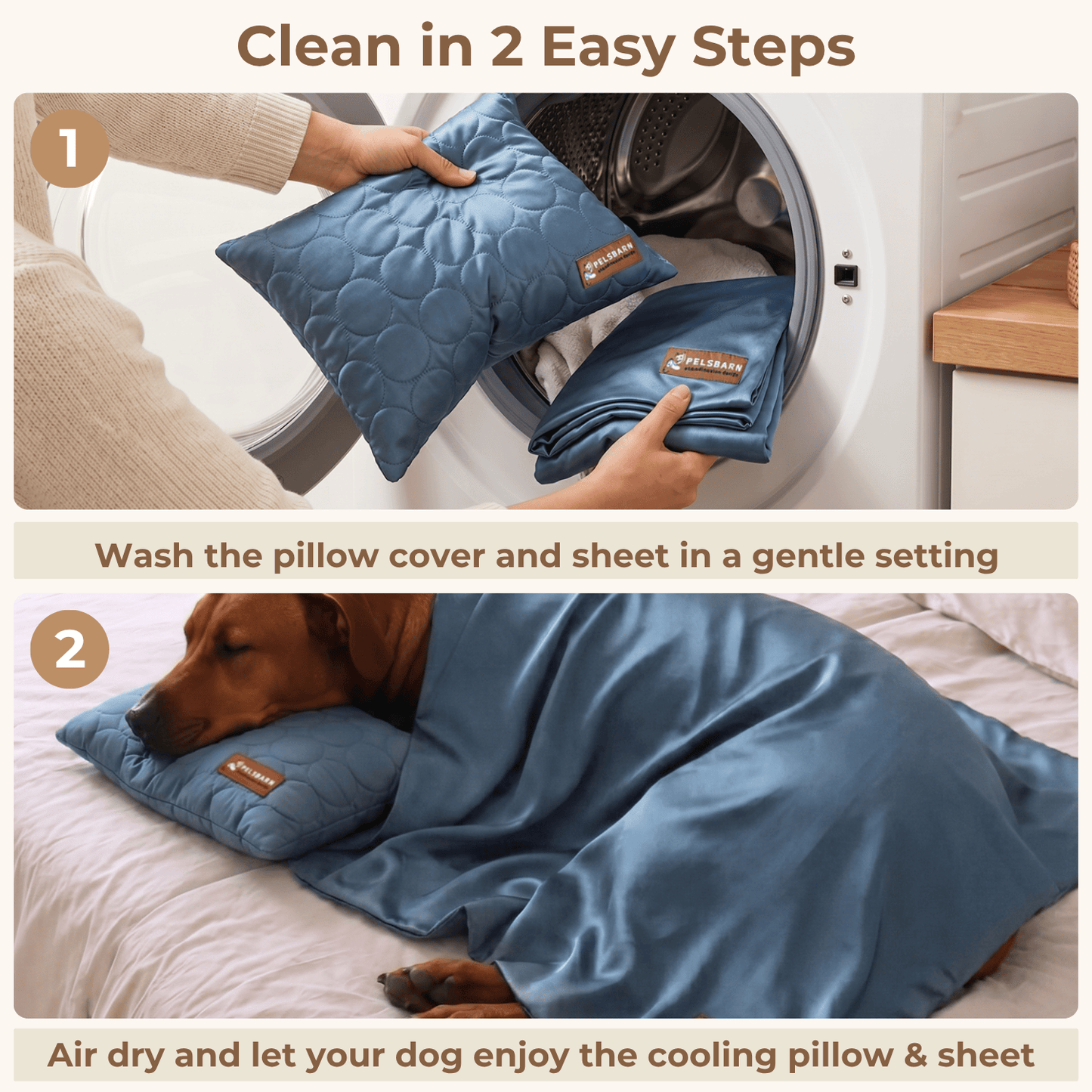 Pelsbarn Cooling Pillow & Sheet