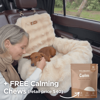 Luxurious Car Bed + Free Calming Chews