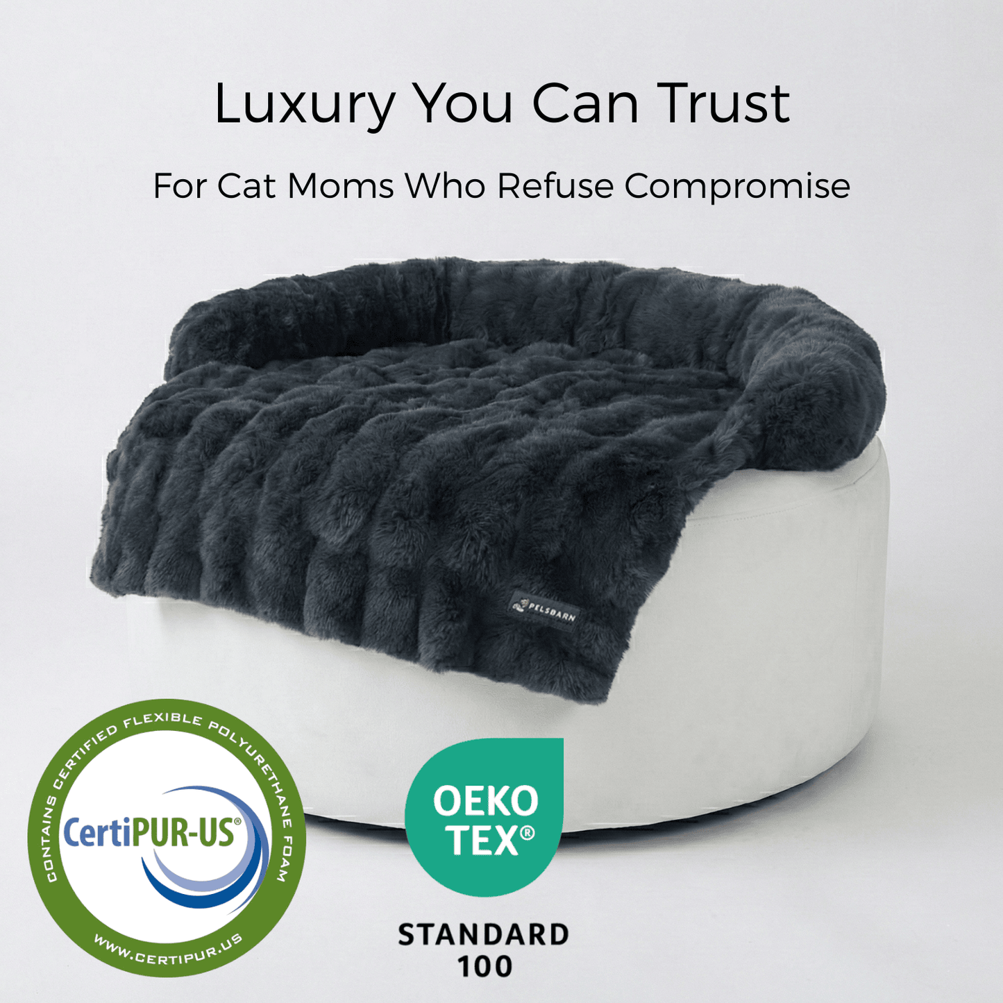 Pelsbarn Luxurious Sofa Bed ( 1+1 ) for Cats