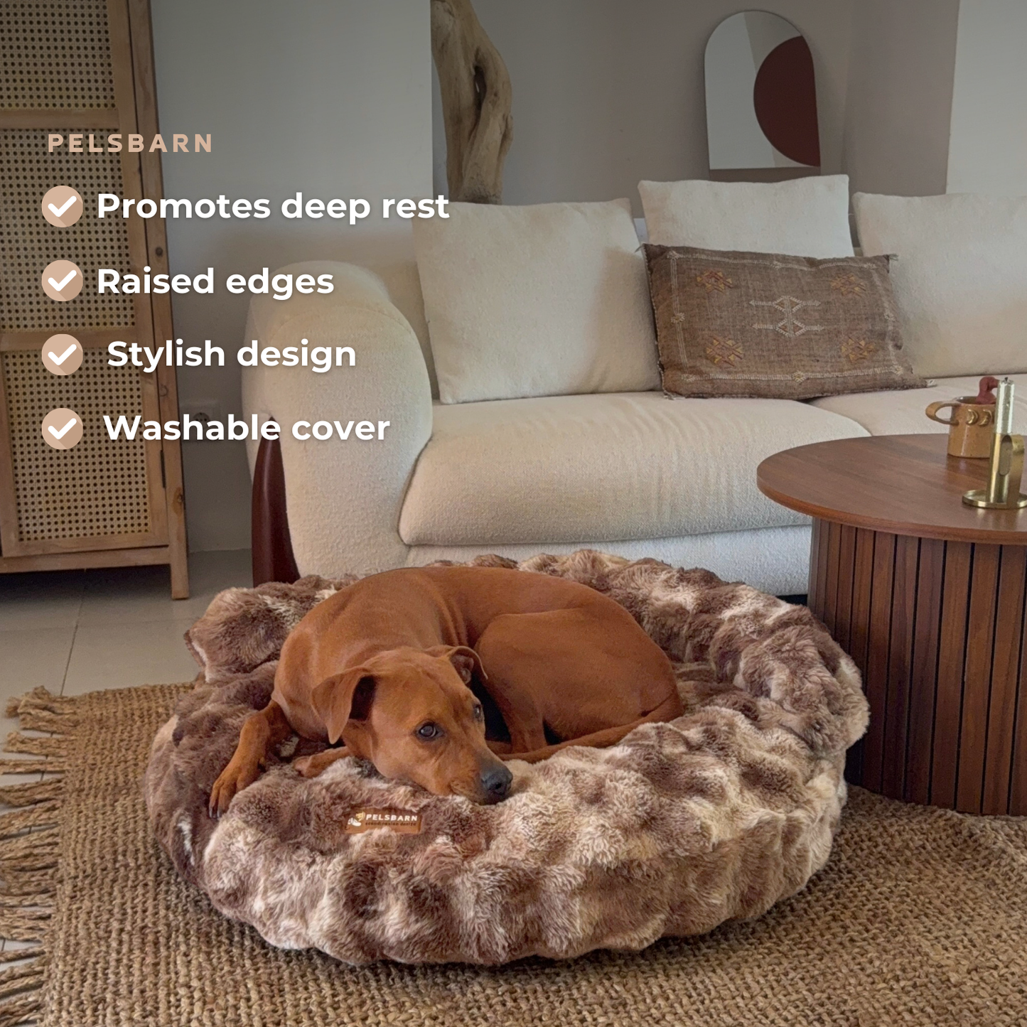 Luxurious Lounge Bed with Free Calming Blanket