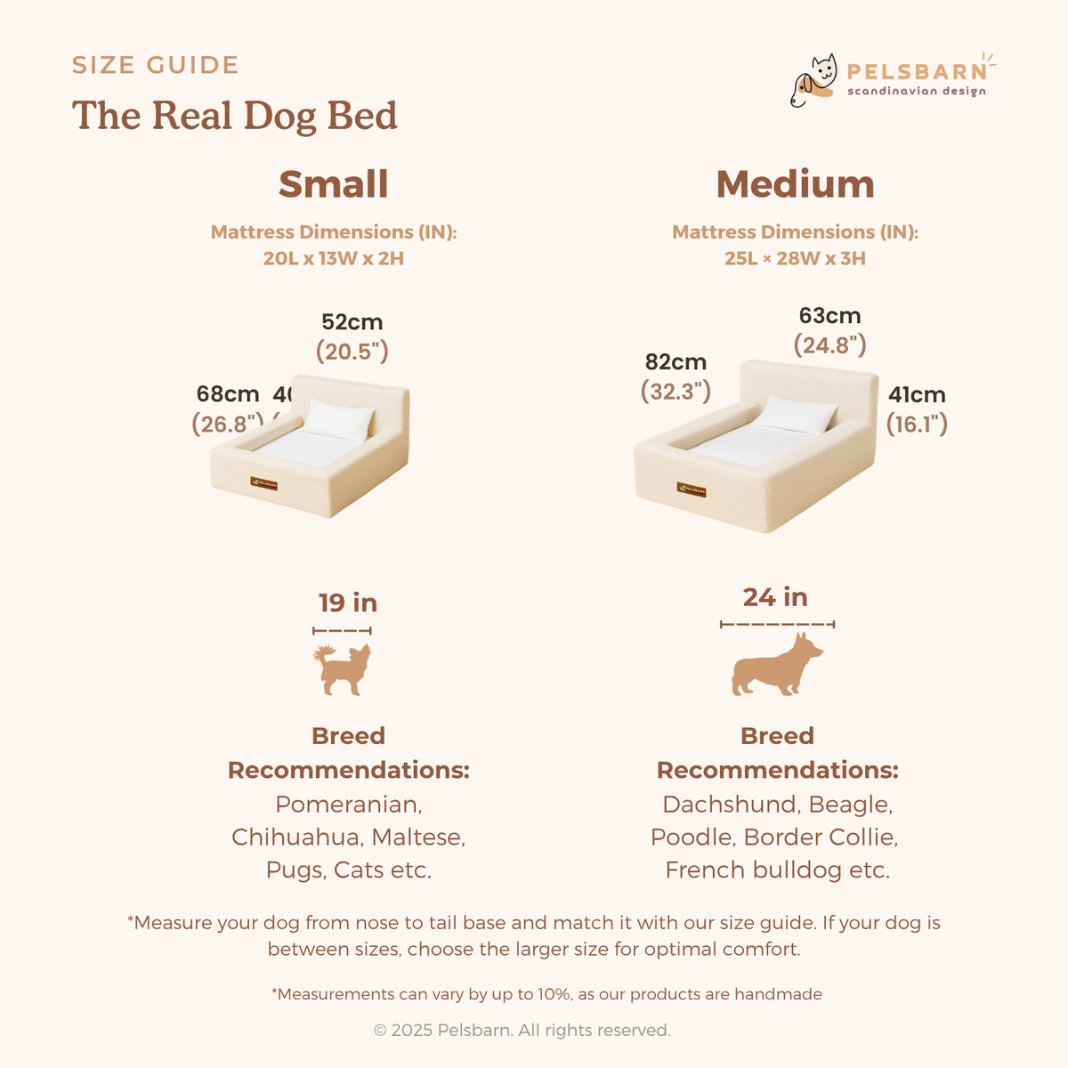 Real Orthopedic Bed for Dogs