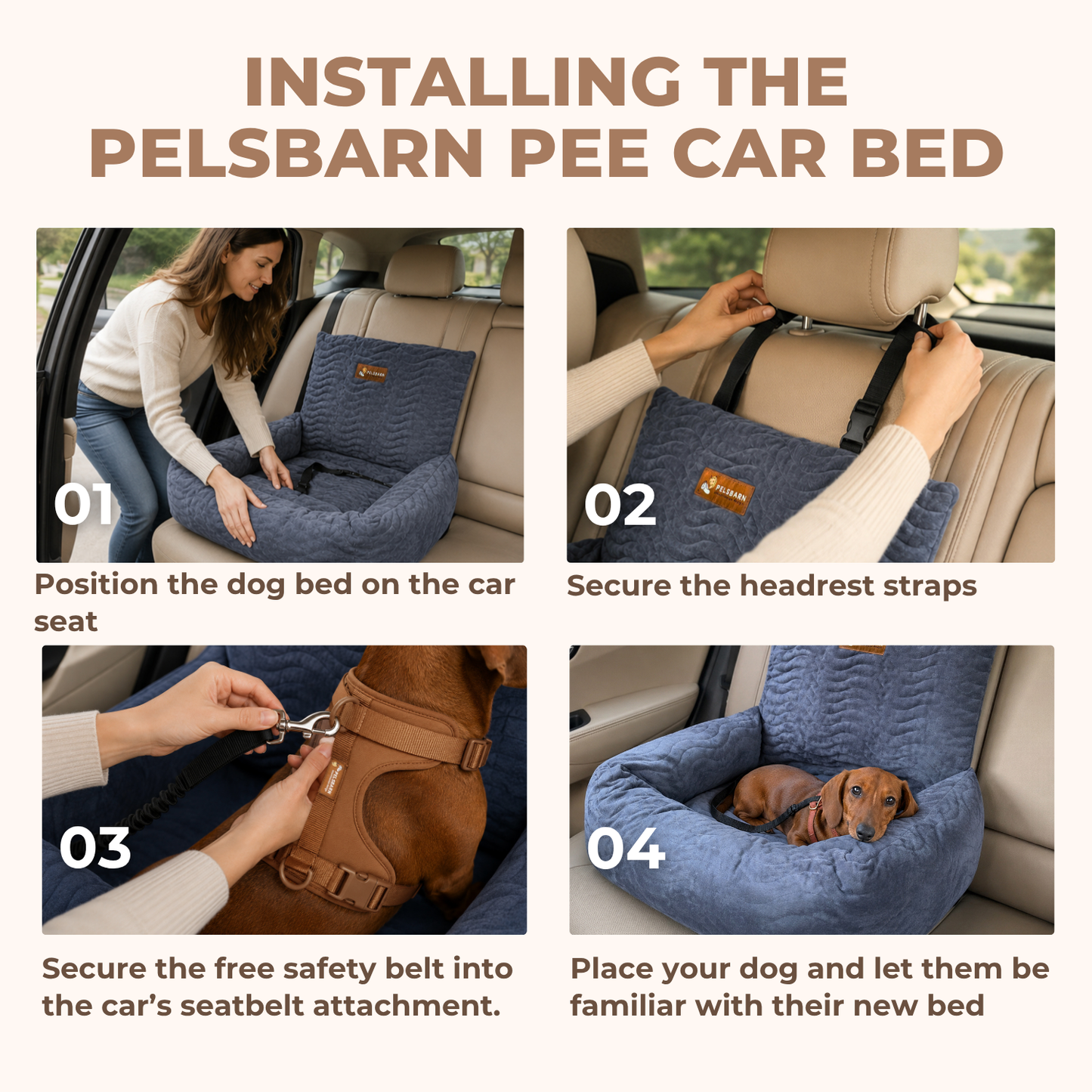 Pelsbarn Pee Car Bed