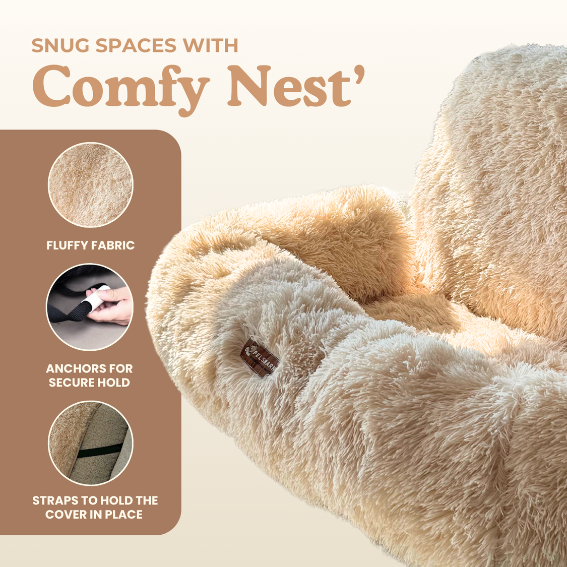 Pelsbarn Comfy Nest: Your Dog’s New Best Friend