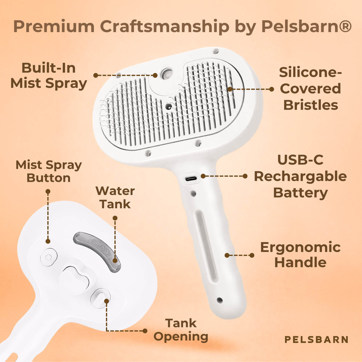 Pelsbarn Refreshing Brush