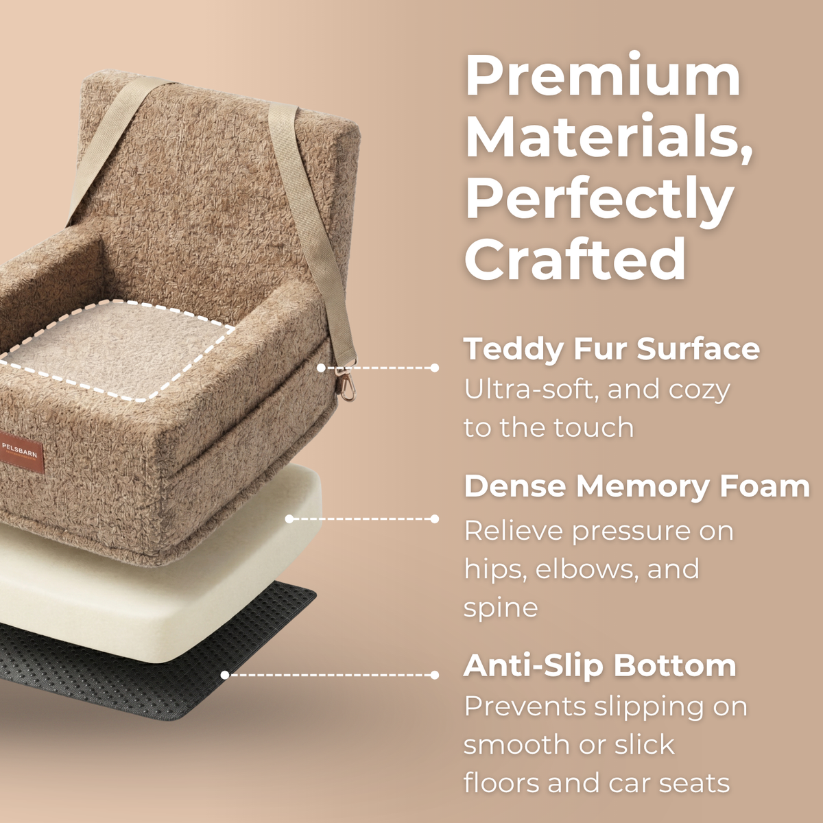 Luxe Teddy Car Bed