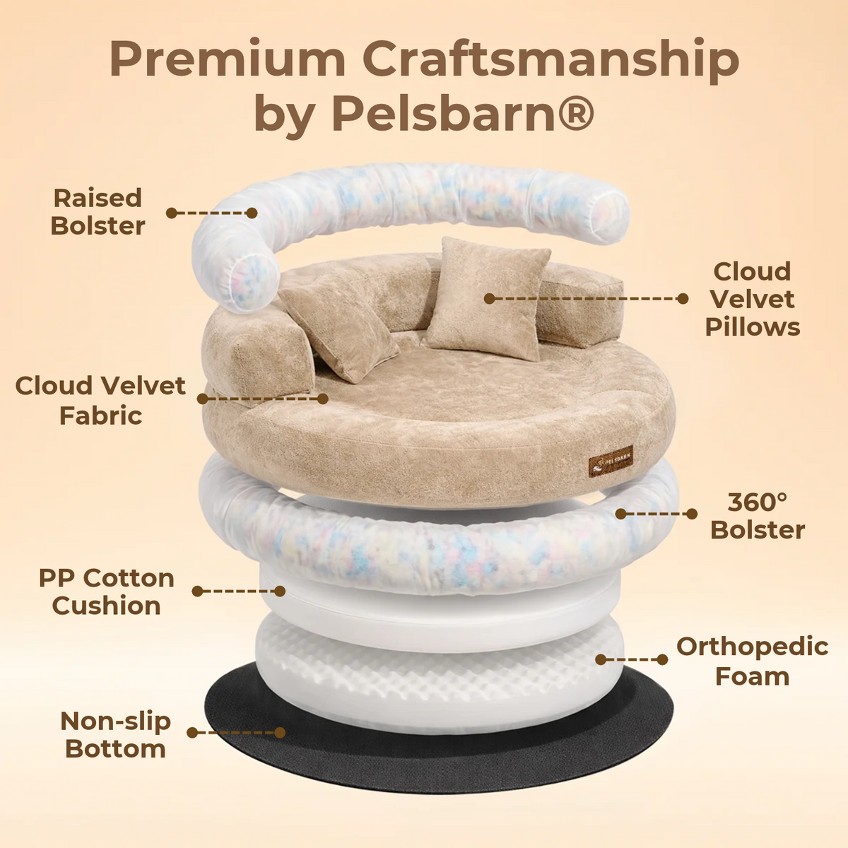 Cloud Velvet Bed