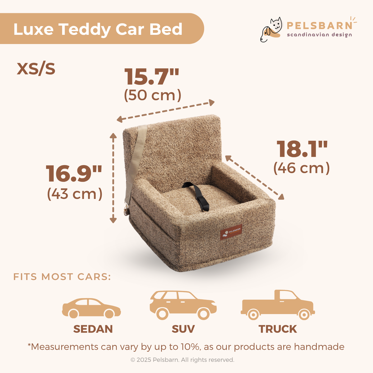 Luxe Teddy Car Bed