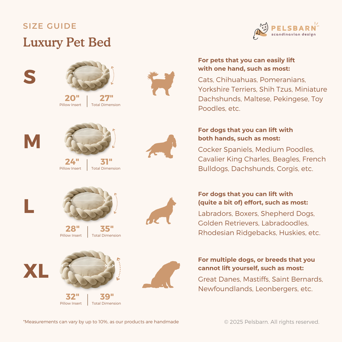 Pelsbarn Luxury Pet Bed