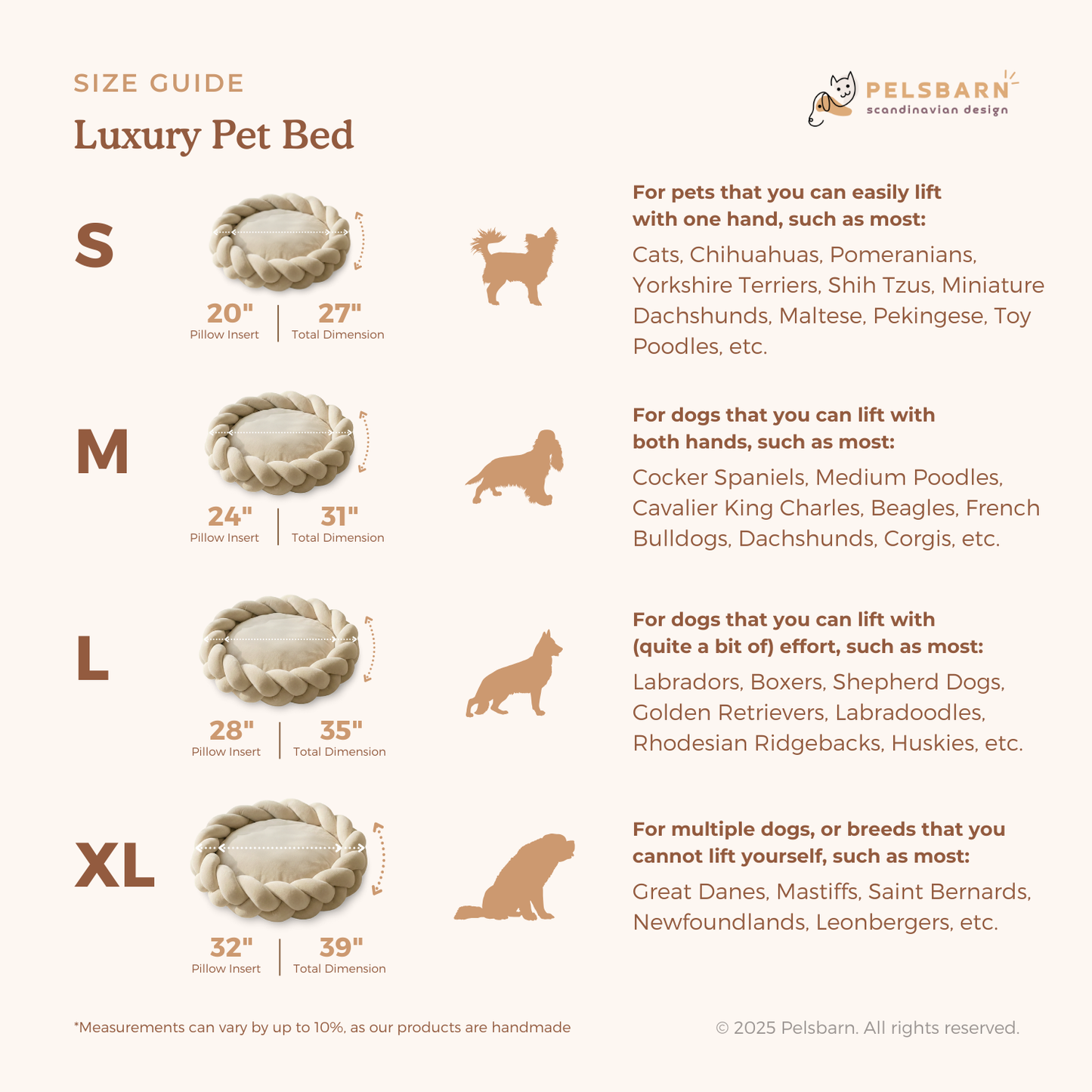 Pelsbarn Luxury Pet Bed