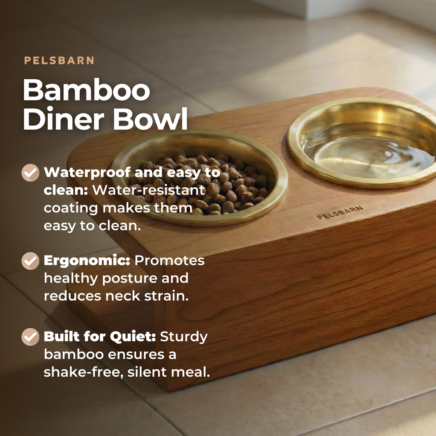 Pelsbarn Bamboo Diner Bowl