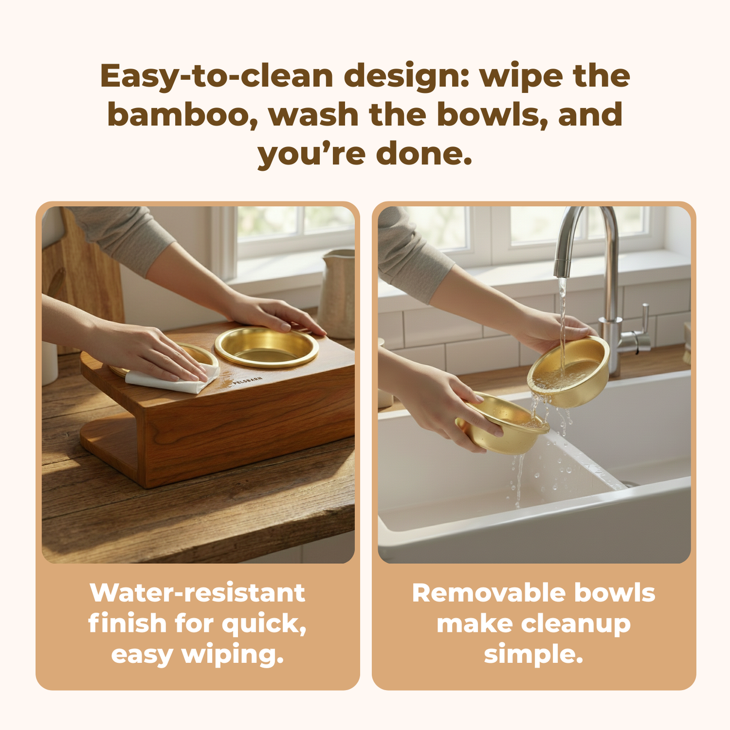 Pelsbarn Bamboo Diner Bowl