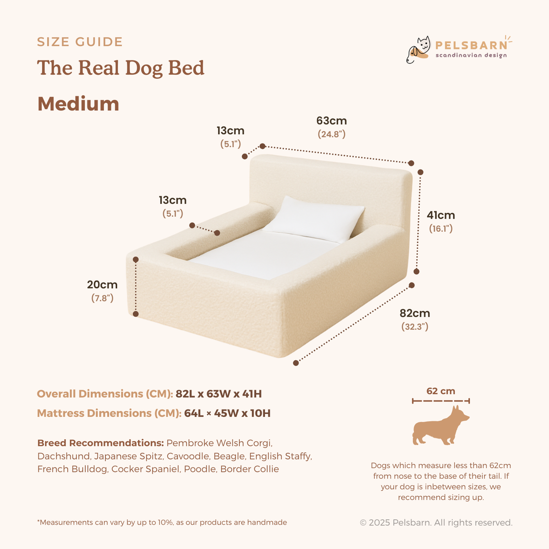REAL orthopedic bed for dogs