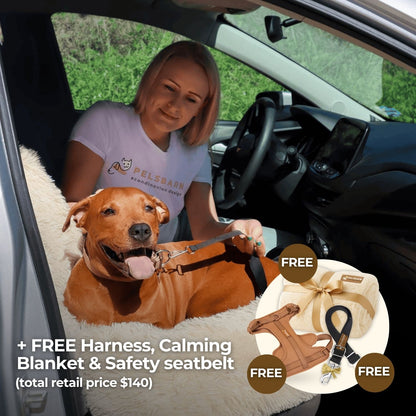 Fluffy Car Bed Travel Safety Kit