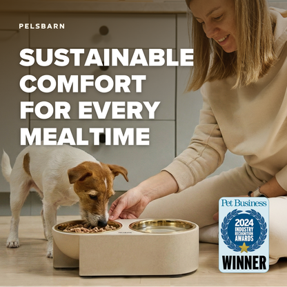 Pelsbarn Dual Dinner Bowl