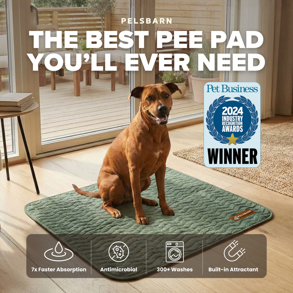 Premium Reusable Pee Pad
