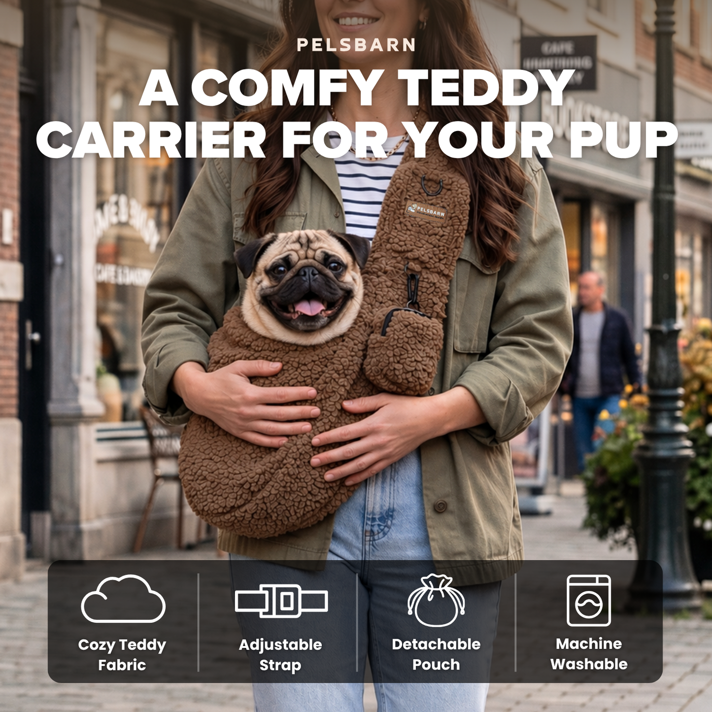 Pelsbarn Teddy Dog Carrier