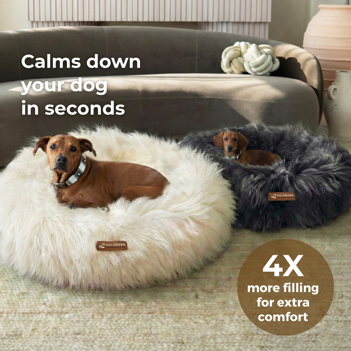 The Snugg Calming Dog Bed (1+1)