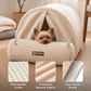 Pelsbarn Dome House Dog Bed in Boucle