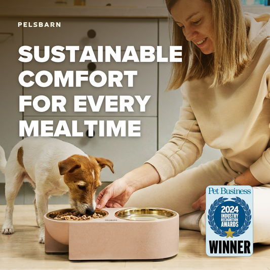 Pelsbarn Dual Dinner Bowl