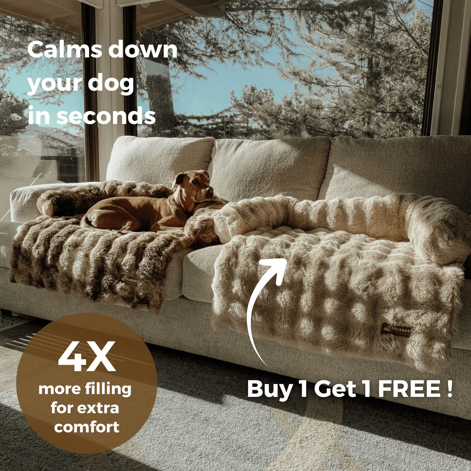 Pelsbarn Luxurious Sofa Bed ( 1+1 )