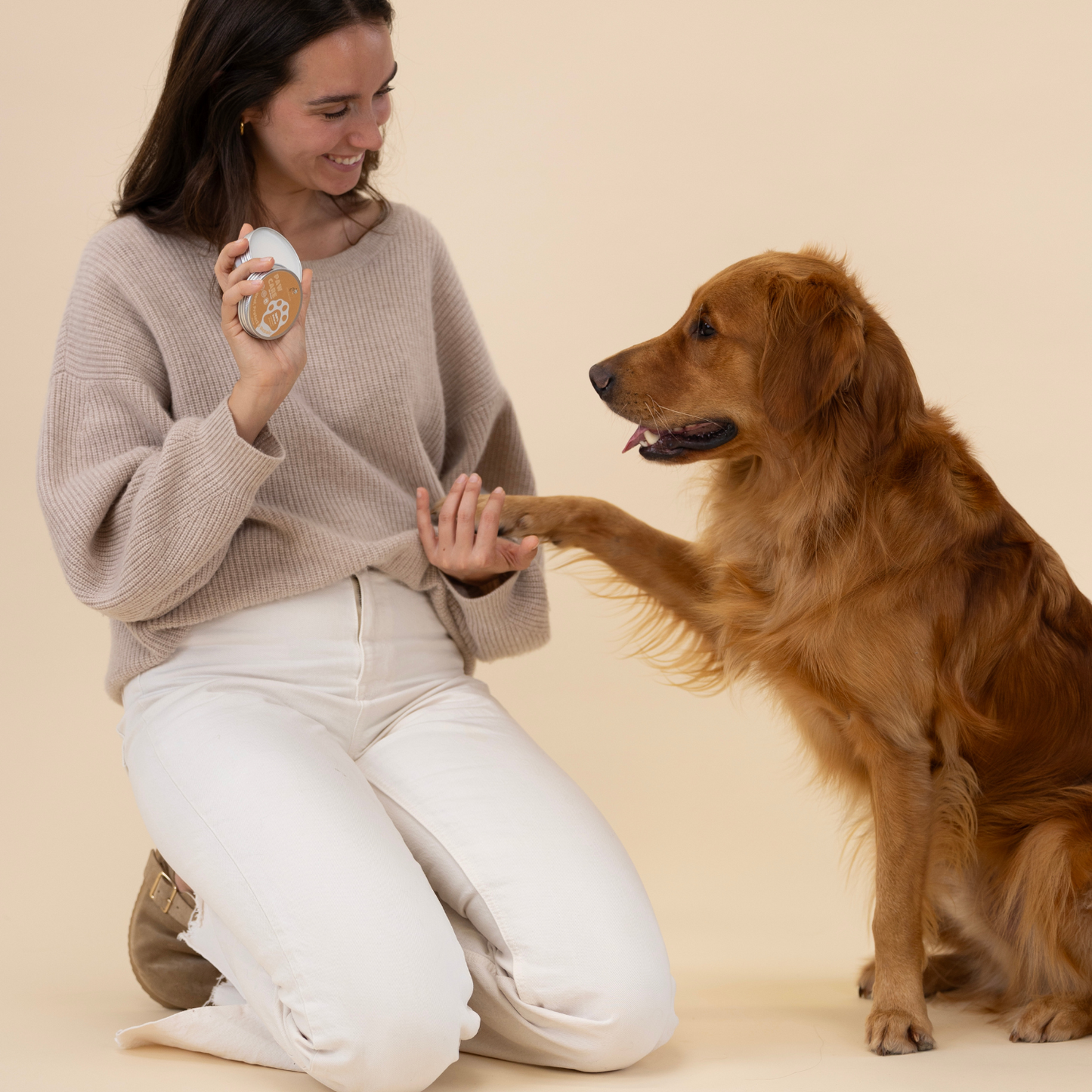 Dog paw protection balm (100% natural and vegan)