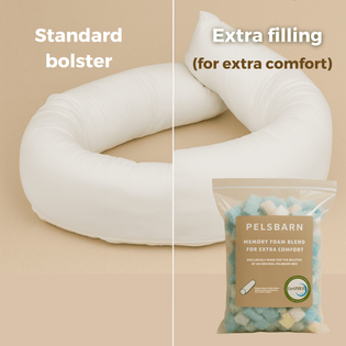 Memory Foam Blend filling for Extra Comfort