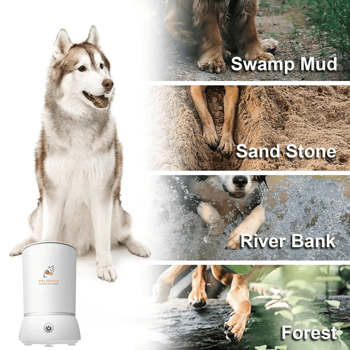 Limpiador automático de patas Pelsbarn